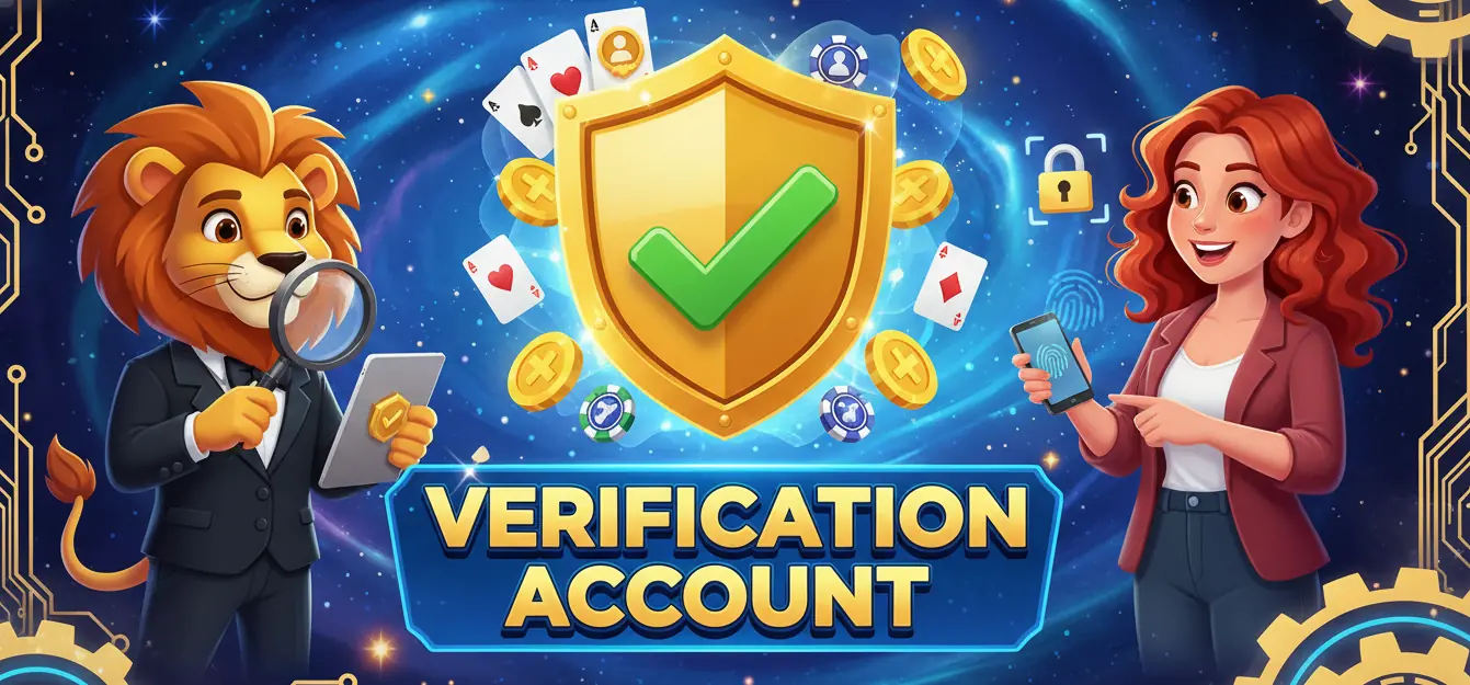 Bekræft konto hos Vegaz casino