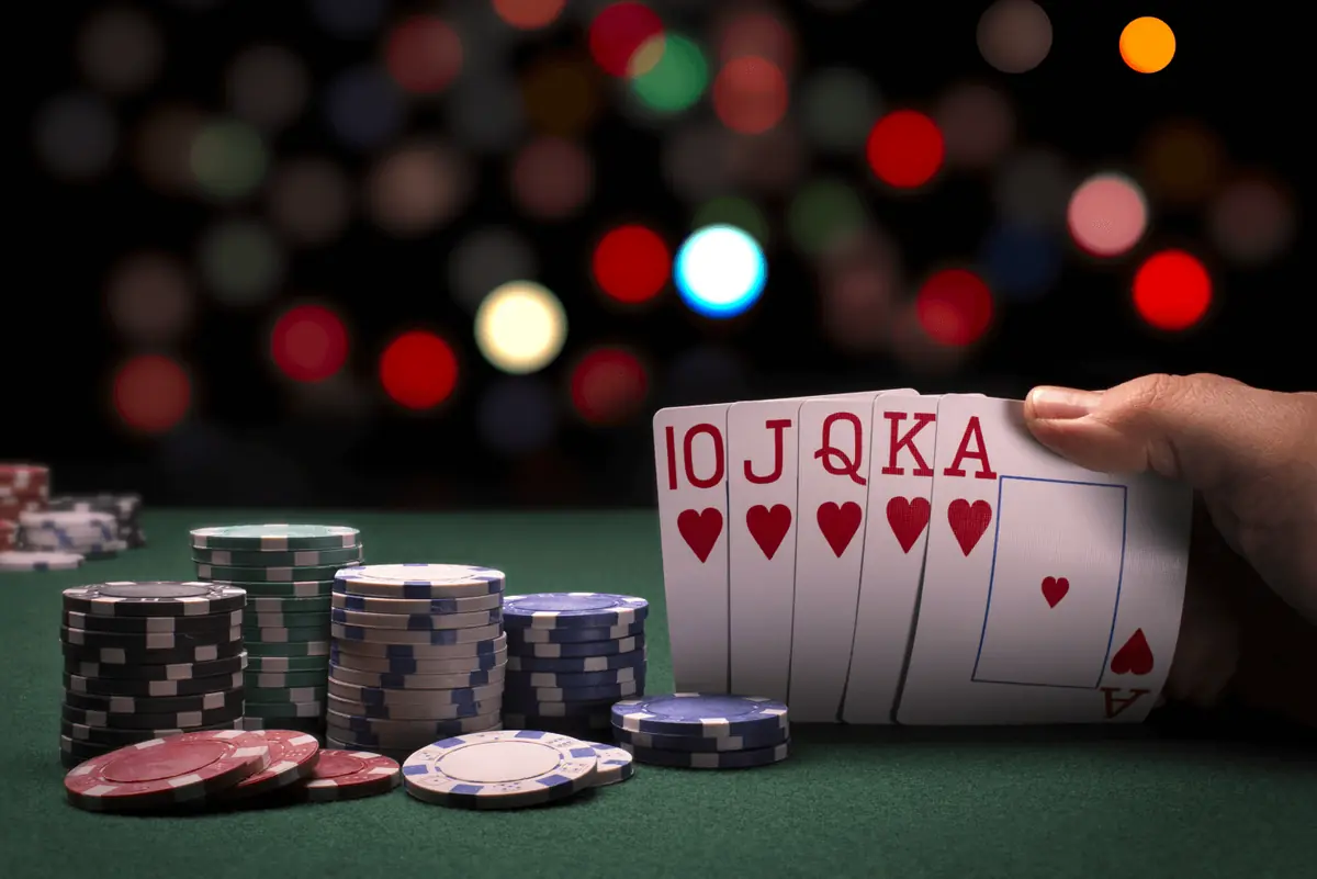 Poker på Vegaz casino