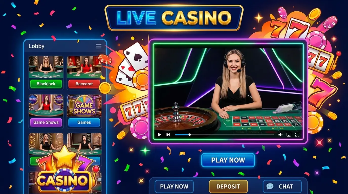 Vegaz casino live casino