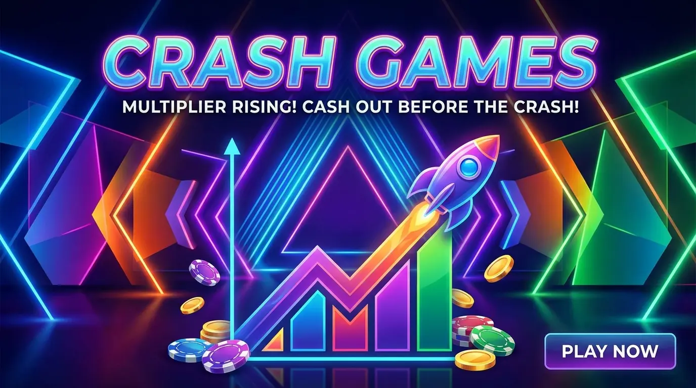 Spil crashspil hos Vegaz casino